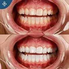 Teeth Whitening Before & After in Turkey